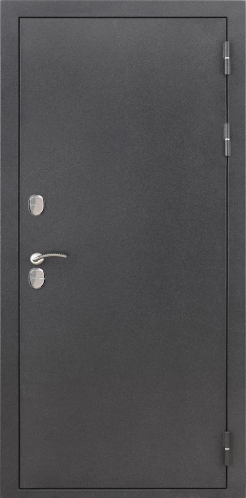 Входная дверь ДвериПРО Термо серебро ФЛ-609 (Л-52, 10мм, Белый матовый) DPRO227648 внешняя сторона